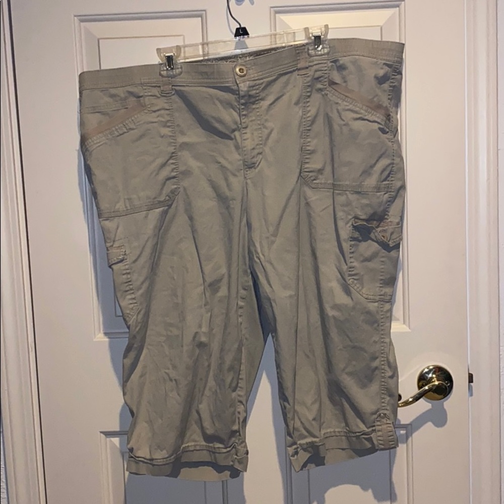 Gloria Vanderbilt cropped pants size 24W